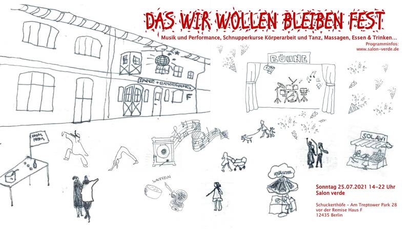 "Wir-wollen-bleiben-Hoffest" mit Schnupperkursen, Tanz und Musik 