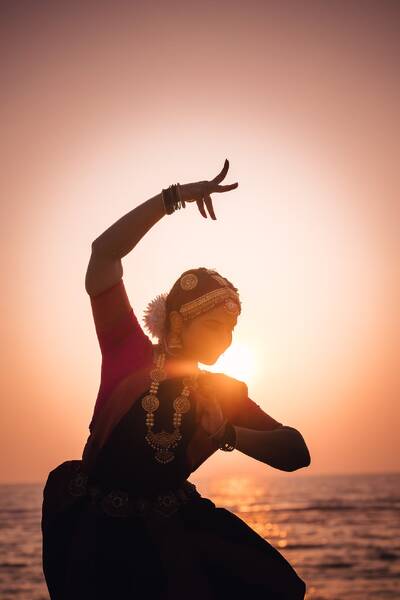 Tanz "Bei Wilhelm" (Bharatanatyam) 