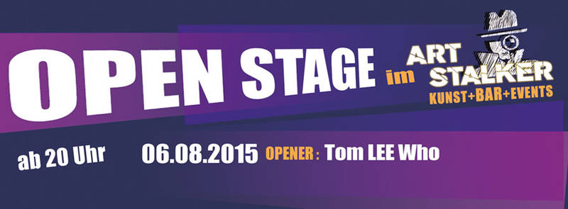 OPEN STAGE - Opener: Tom LEE Who