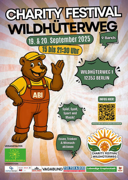 Neun Bands gratis erleben - Charity-Festival auf dem Abenteuerspielplatz Wildhüter Weg