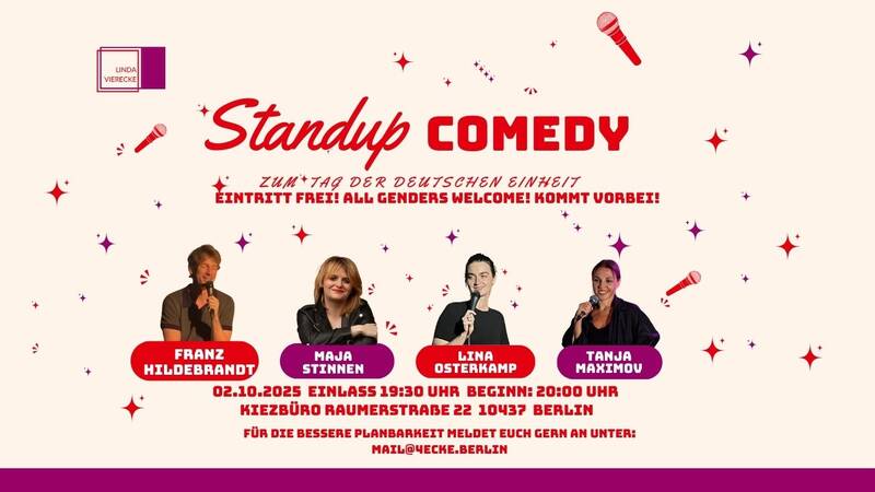 Stand-up Comedy Kiezbüro Linda Vierecke
