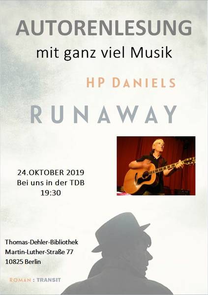HP Daniels -- Runaway -- Lesung mit ganz viel Musik