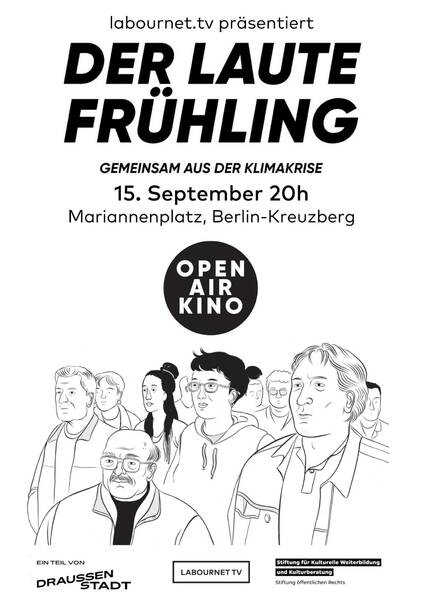 Freiluftkino: Der laute Frühling - Gemeinsam aus der Klimakrise
