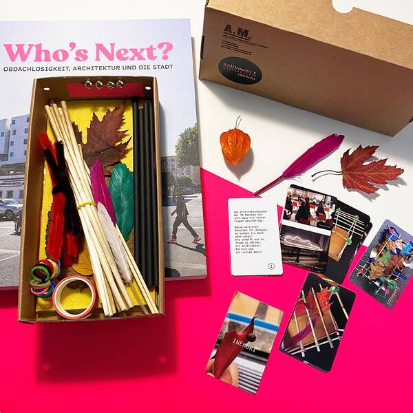 Bauworkshop INEMURI Who´s next? Obdachlosigkeit, Architektur und die Stadt