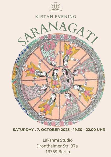 Saranagati - Kirtan Abend - Mantra singen 