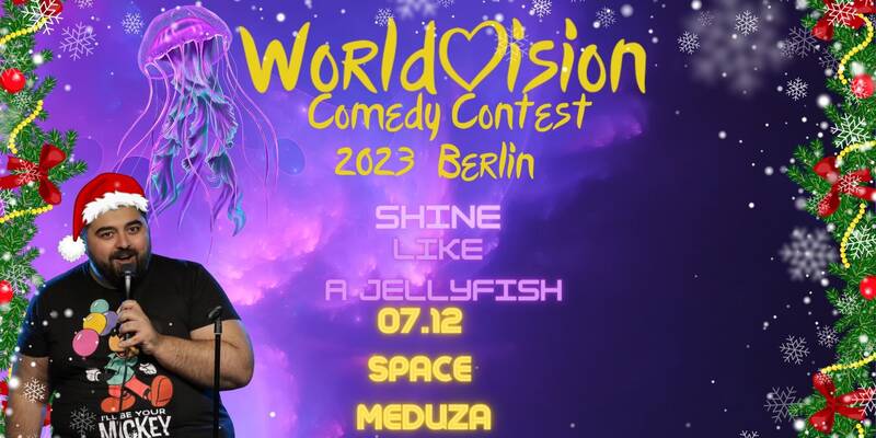 WorldVision Comedy Contest December 2023 Berlin