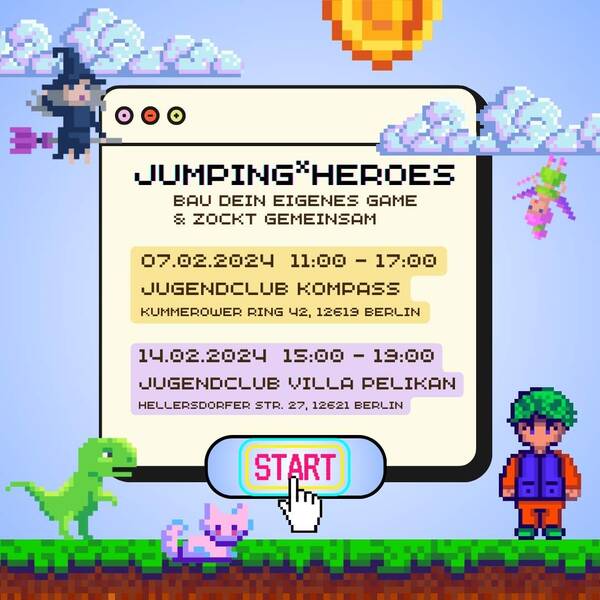Jumping Heroes - Game Design Workshop
