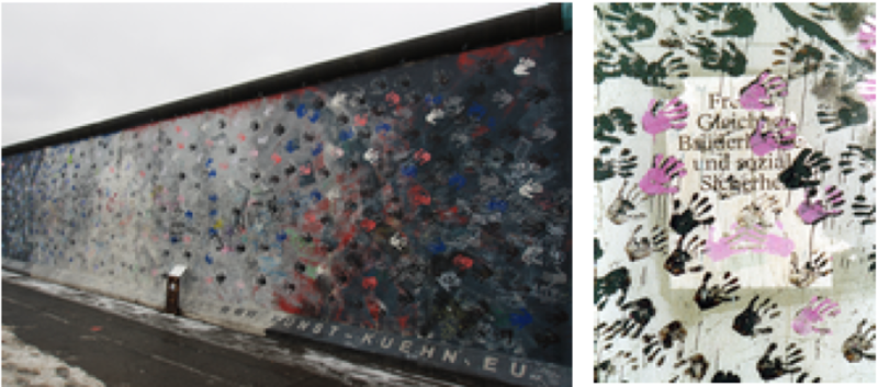 Vernissage der Ausstellung von Christine Kühn "Touch the wall" 
