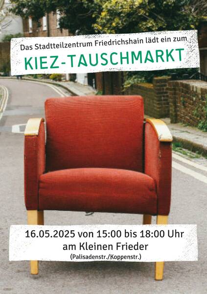 Tauschmarkt in Friedrichshain
