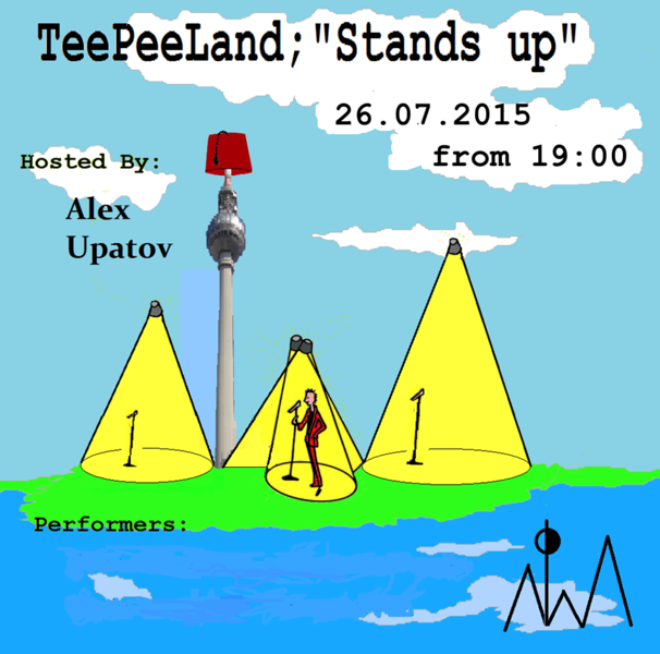 Teepeland ‘Stands Up’ _ English Comedy Show  _ Donations Based _ #Alternative #Underground