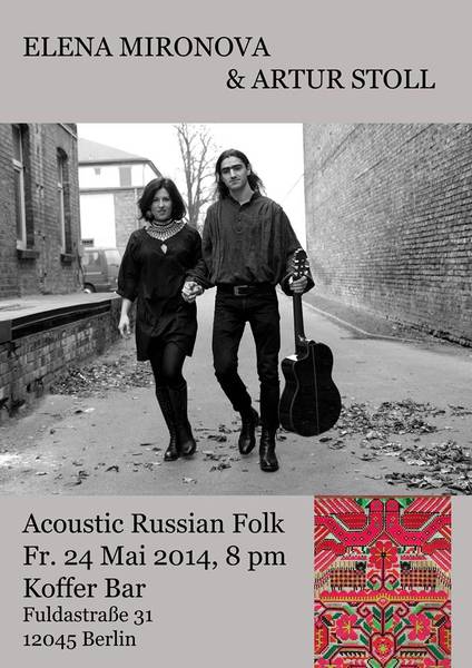 Konzert im Koffer+++Elena Mironova und Artur Stoll - Acoustic Folk+++