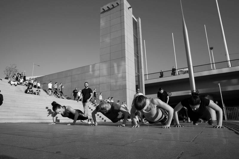 Outdoor Workout Neuer Lustgarten um 14 Uhr - kostenfrei
