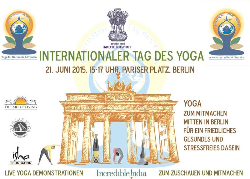 The first International Day of Yoga