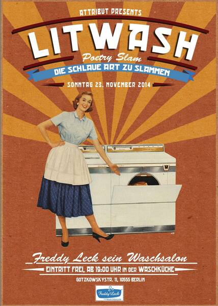 Litwash - Slam im Waschsalon