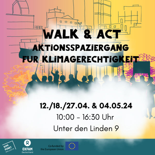 Aktionsspaziergang für Klimagerechtigkeit: Walk & Act