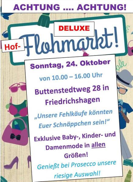 Hof Flohmarkt Deluxe in Friedrichshagen