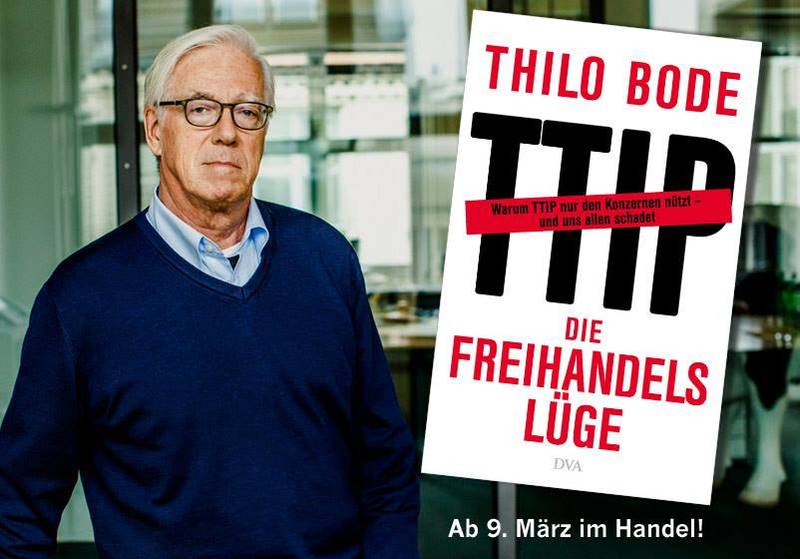 TTIP-Diskussion mit foodwatch-Chef Thilo Bode in Berlin
