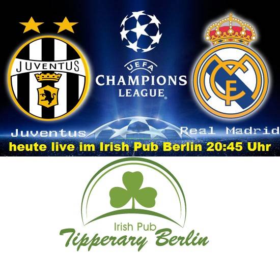 UEFA Champions League - live im Irish Pub Berlin
