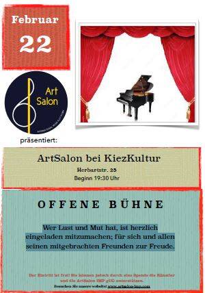 Offene Bühne - traut Euch