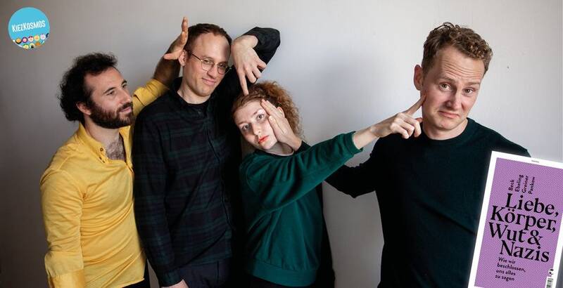 Lesung mit Jennifer Beck, Fabian Ebeling, Steffen Greiner und Mads Pankow „Liebe, Körper, Wut & Nazis“ 