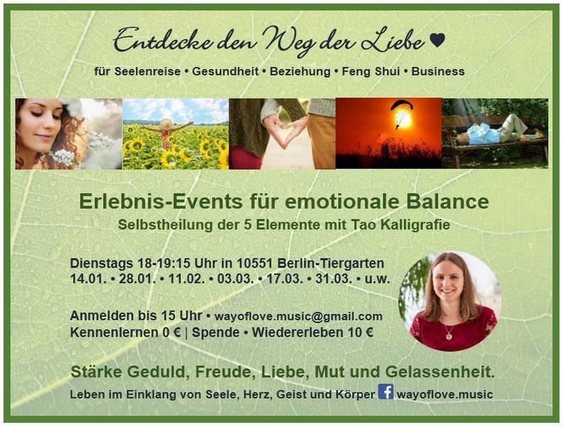Erlebnis-Events für emotionale Balance