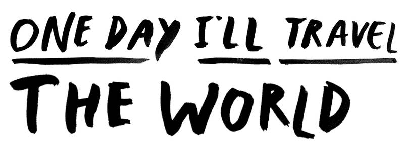 One Day I'll Travel The World - An exhibition by Popurrí Collective