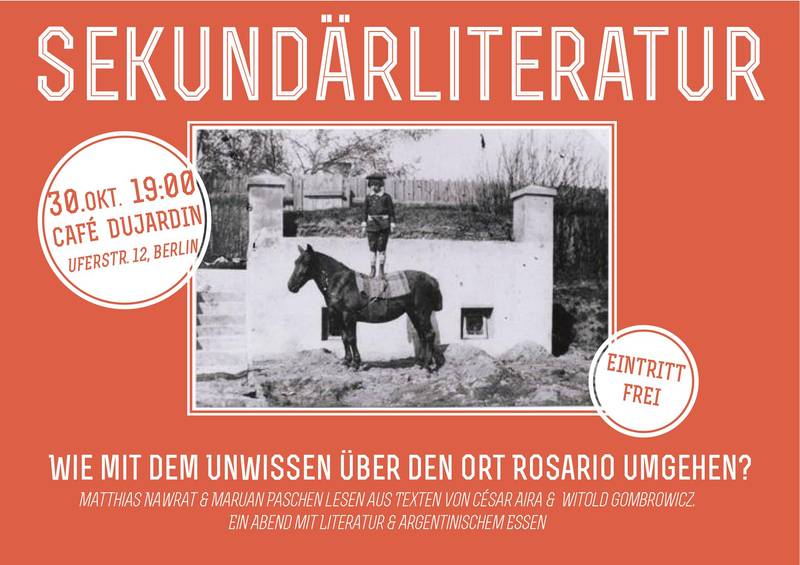 Literatur Abend und Essen - Wedding - Cafe Dujardin