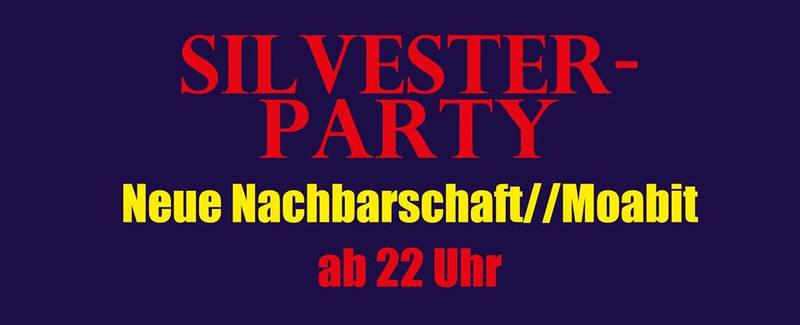 Silvesterparty mit Livemusik und DJ