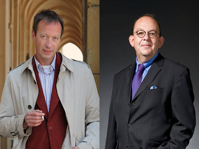 Buchvorstellung mit Hans Pleschinski und Denis Scheck 