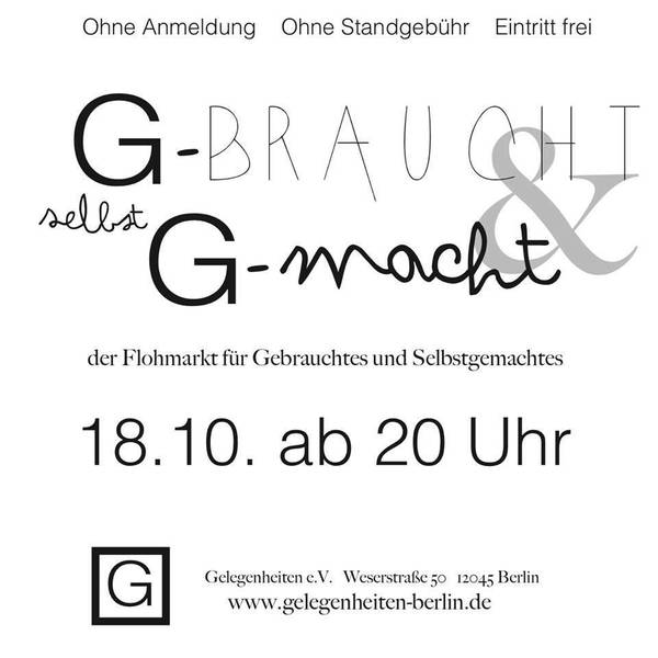 Nachtflohmarkt in den Gelegenheiten