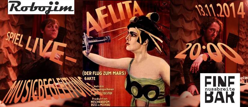 Sci-Fi-Stummfilm mit Live-Elektro-Begleitung