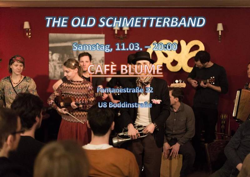 The Old Schmetterband live in der Blume