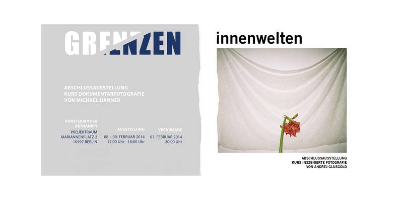 Vernissage und Ausstellung von Abschlussarbeiten der Berliner Technischen Kunsthochschule