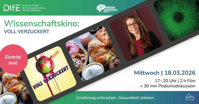 „Voll verzuckert“ – Kino mit Diskussion über Zucker und Gesundheit
