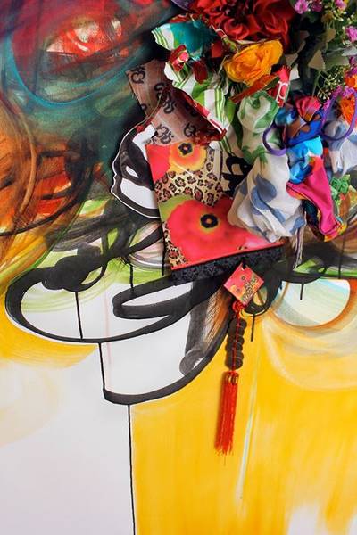 Shinique Smith: Changing Rooms @ Galerie Henrik Springmann