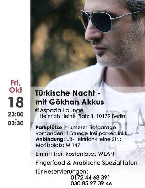 Türkische Nacht mit Gökhan Akkus