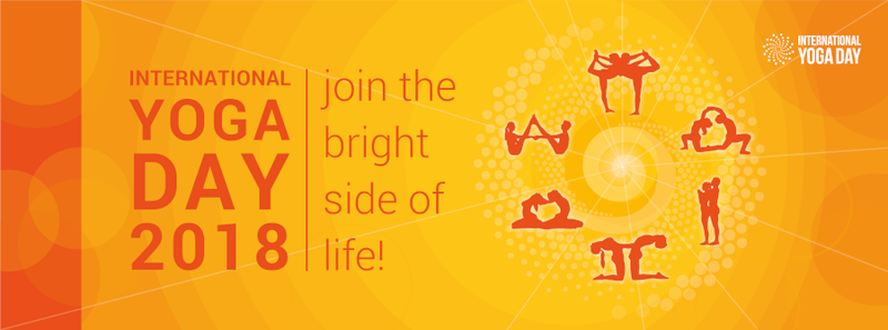 4th International Yoga Day - Join the Bright Side of Life!