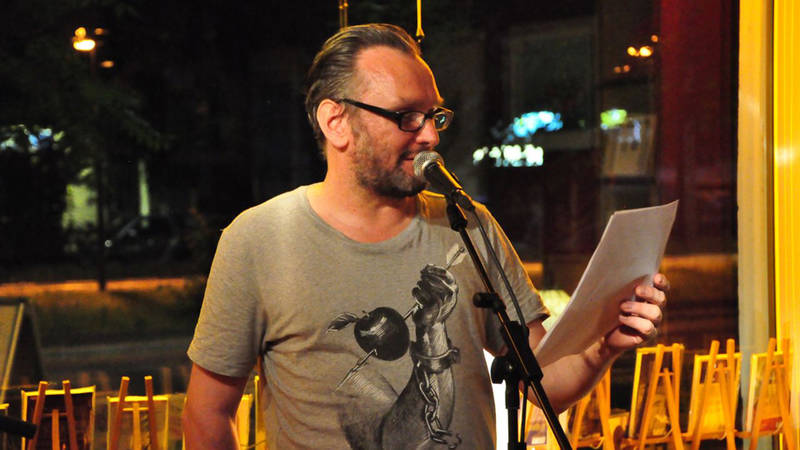 #Verlagebesuchen: Stuntman unter Wasser @ Periplaneta Literaturcafé