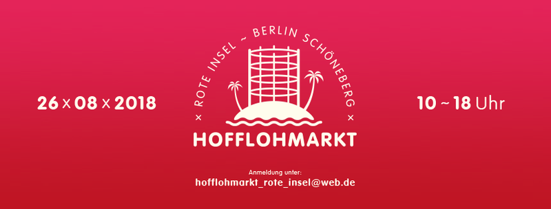 Hofflohmarkt Rote Insel in Schöneberg
