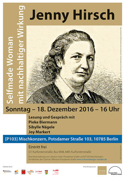 Jenny Hirsch – Selfmade Woman mit nachhaltiger Wirkung