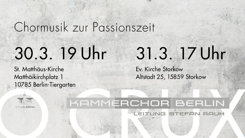Chorkonzert zur Passionszeit