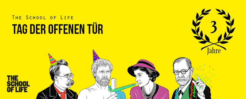 The School of Life Berlin feiert 3-jährigen Geburtstag