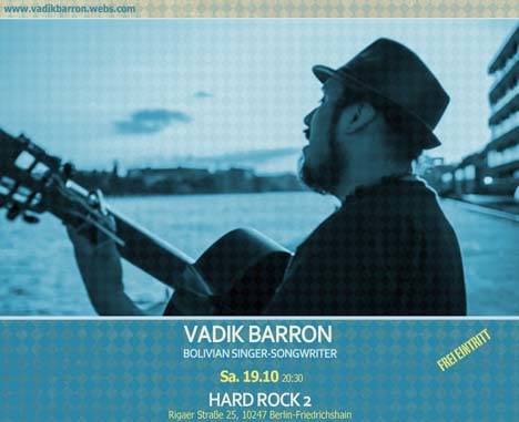 Vadik Barrón live in Hard Rock 2