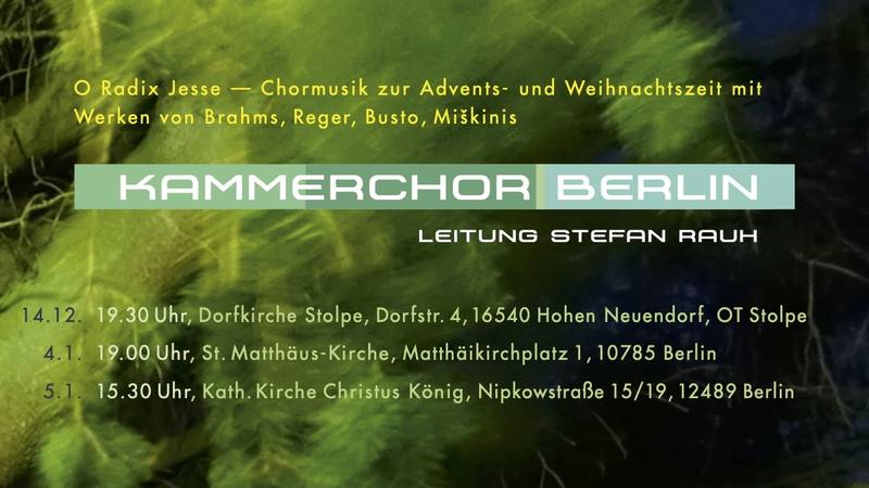 Weihnachskonzerte