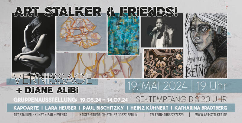 Vernissage - ART Stalker FRIENDS - Gruppenausstellung
