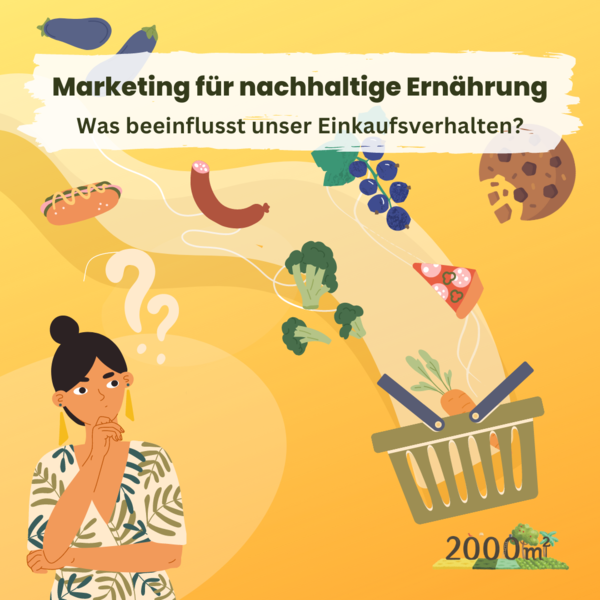 Marketing für nachhaltige Ernährung – Was beeinflusst unser Einkaufsverhalten? 