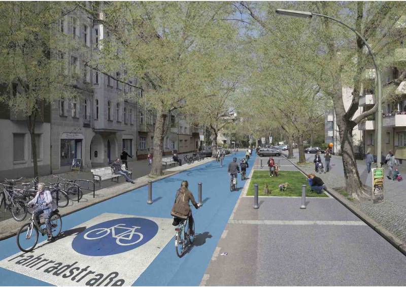 Aktion "Echte Fahrradstraße- Prinzregentenstraße"