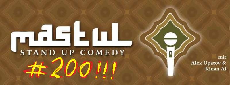 Mastul Stand-Up Comedy Im Wedding 200ste Show!