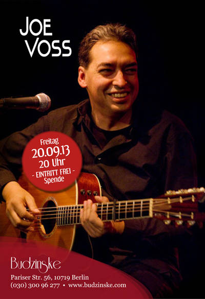 Gitarrenkonzert mit JOE VOSS