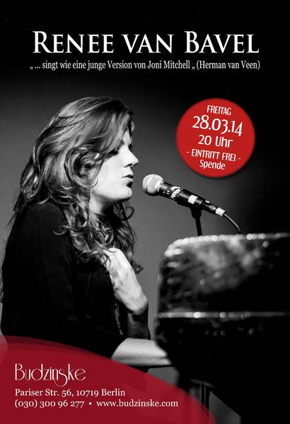 Konzert mit Renee Van Bavel